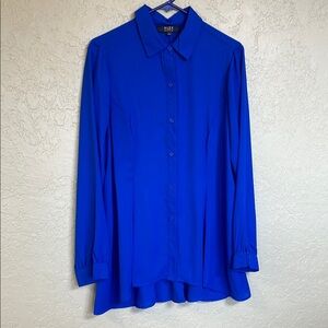 Alex Marie Cobalt Blue Button Down Shirt
